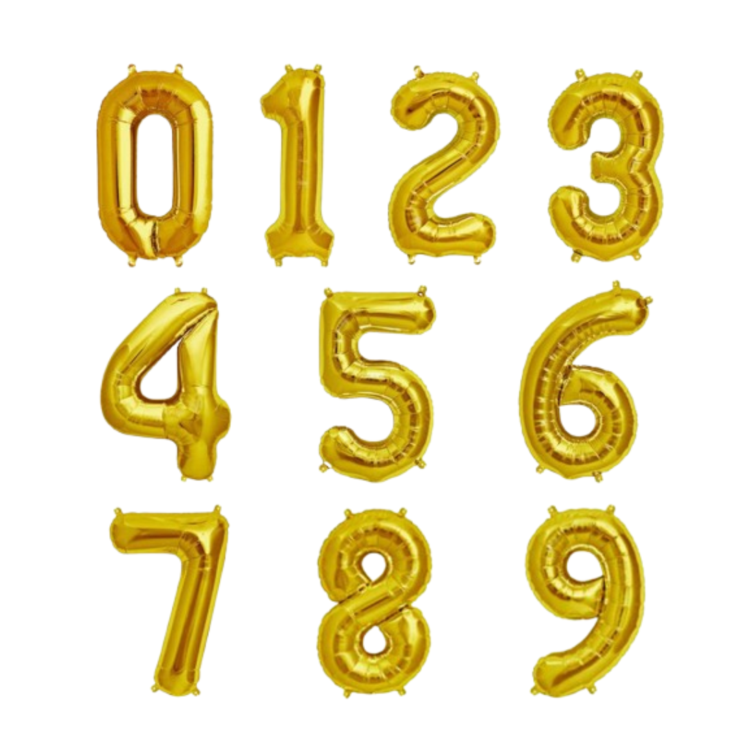 Number Foil Balloons