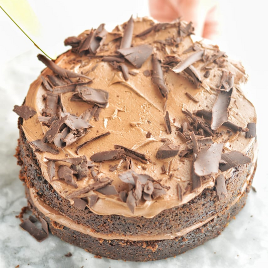 Chocolate Cake with Chocolate Cream
