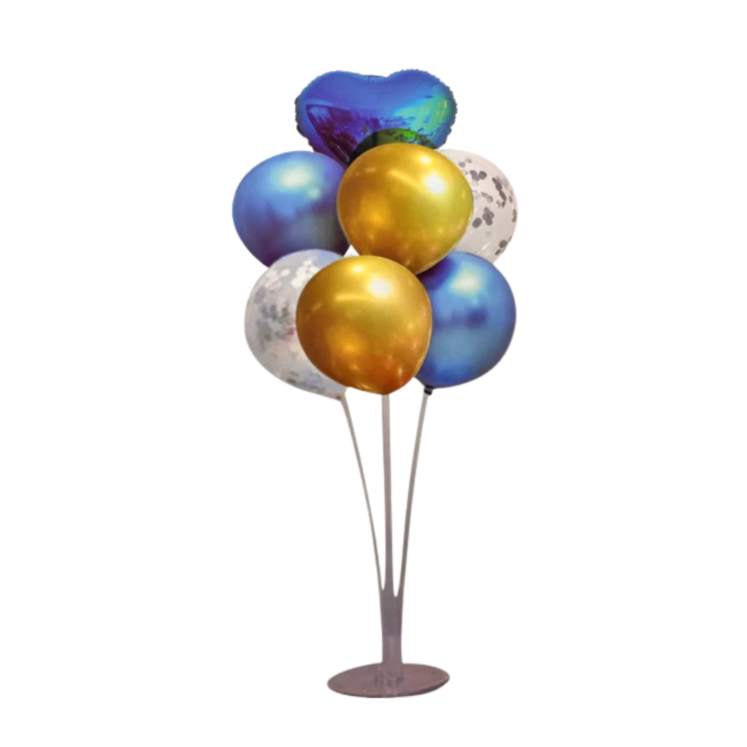 Balloons on a stand (Blue Set)