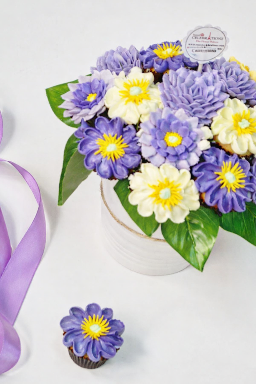 International Women's Day Cupcake Bouquet