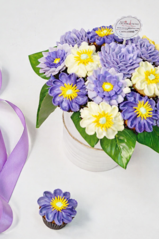 International Women's Day Cupcake Bouquet