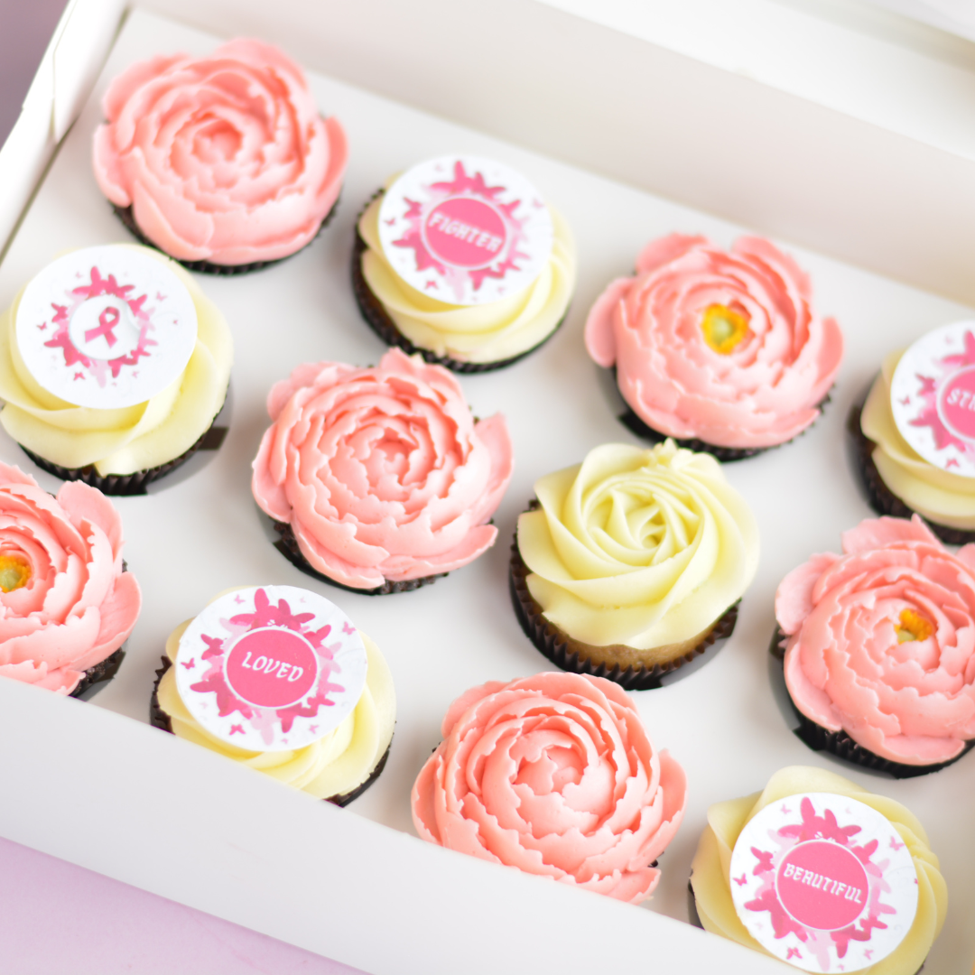 Special Pink October Cupcakes