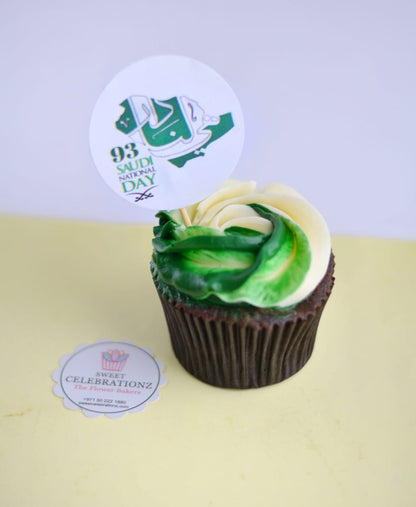 Saudi National Day Cupcakes