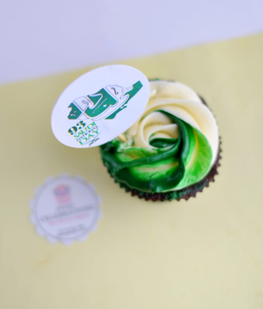 Saudi National Day Cupcakes