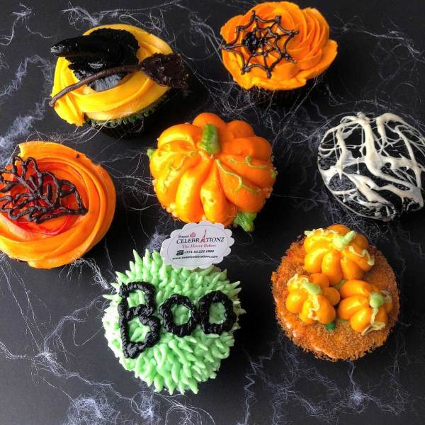 Halloween Individual Cupcakes 2