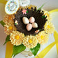 Easter Cupcakes and Edible Chocolate Basket