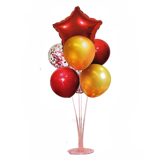 Balloons on a stand (Red Set)