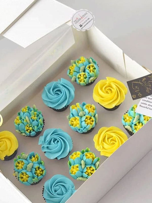 Colorful Cupcakes.
