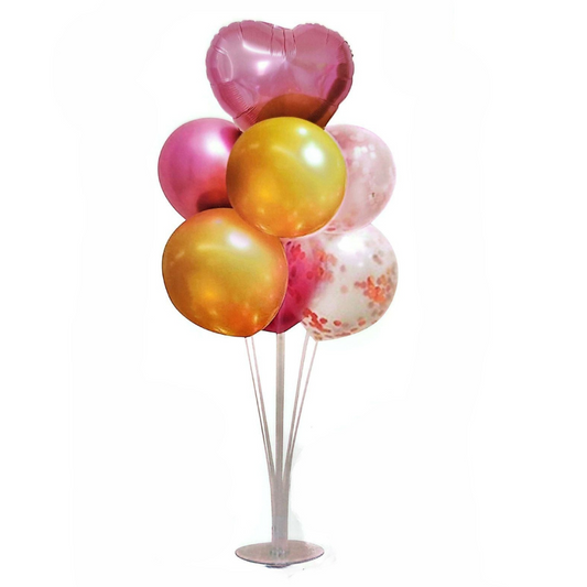 Balloons on a stand (Pink Set)