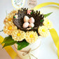 Easter Mini Cupcakes and Edible Chocolate Basket Arrangement