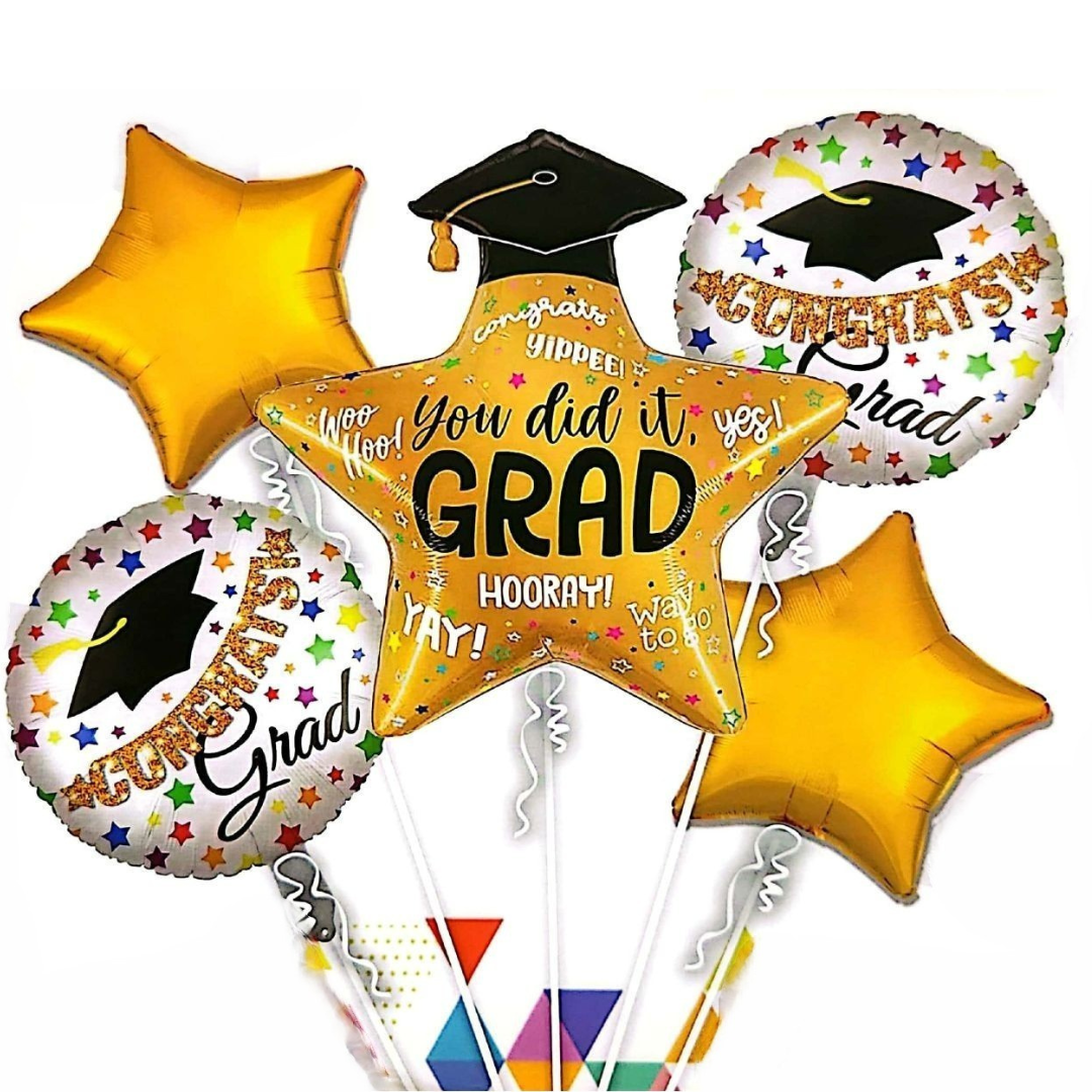 Graduation Balloon Arrangement – Sweet Celebrationz LLC