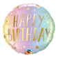 Ombre Happy Birthday Balloon