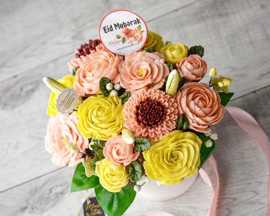 Eid Mubarak Cupcake Bouquet - Sweet Celebrationz LLC