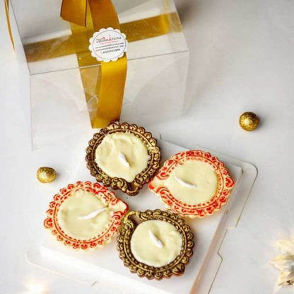 Diwali Diya Cupcake Box