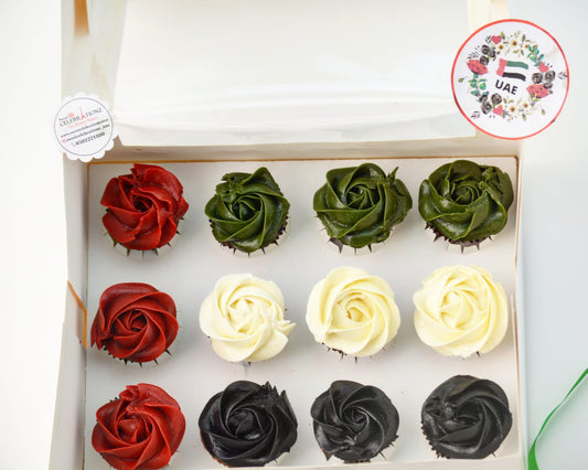 UAE National Day Trendy Cupcakes