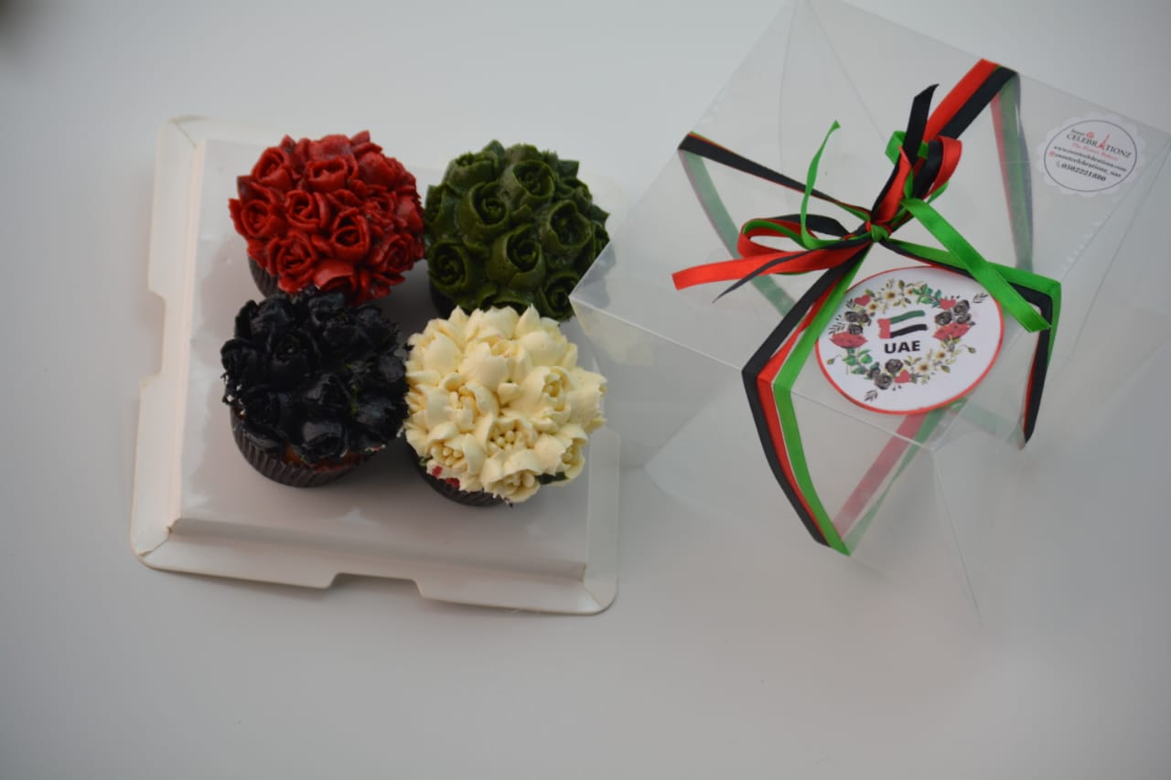 UAE National Day Cupcake box - Sweet Celebrationz LLC